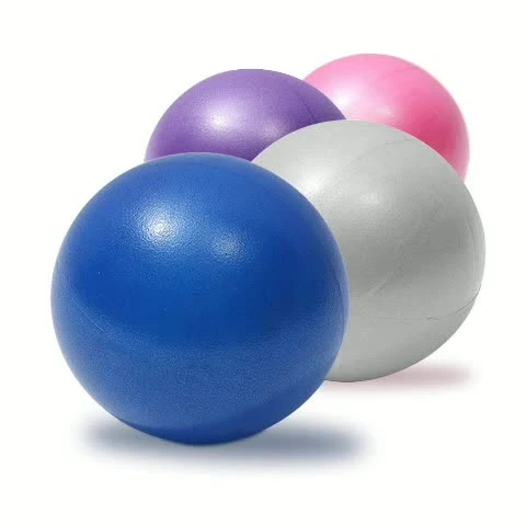 Anti Burst Hot Selling Fitness Pilates Ball PVC Yoga Ball Private Stability Exercise Gym Soft Eco Friendly Workout Ball Home Gym Equipment